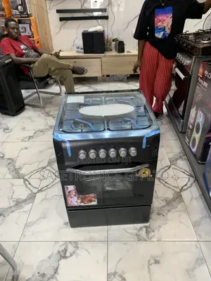 High Sufficient 60/60 New Line Gas Stove Oven 4-Burner Ferre