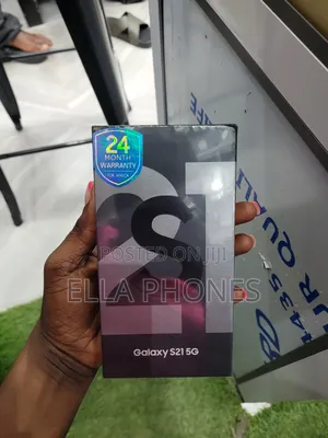New Samsung Galaxy S21 5G 128 GB Black