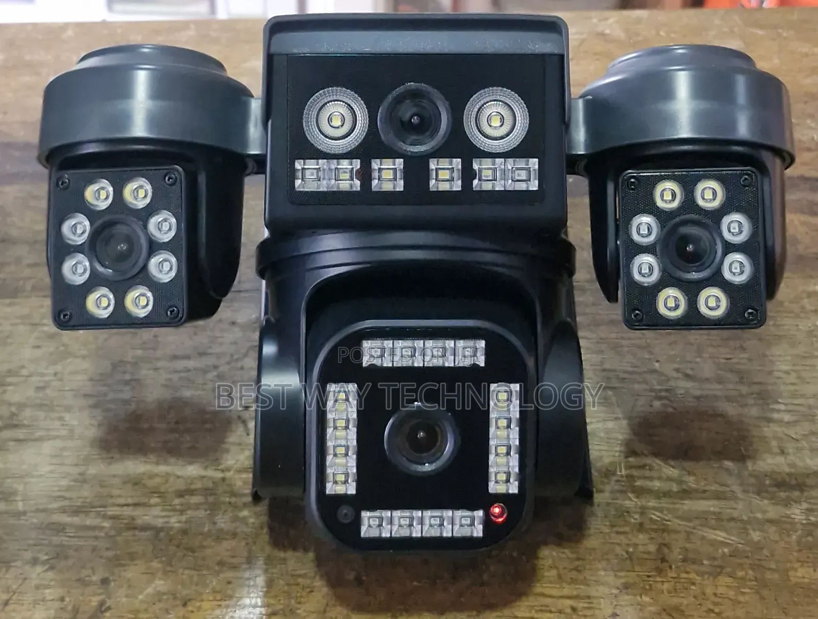 4 Lens PTZ Solar Camera 4g Aov