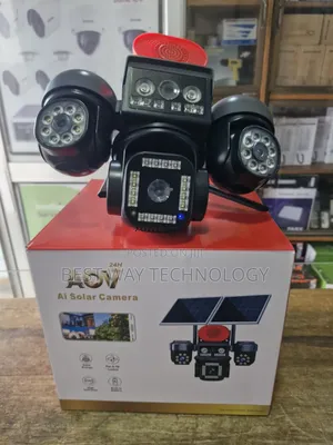 4 Lens PTZ Solar Camera 4g Aov