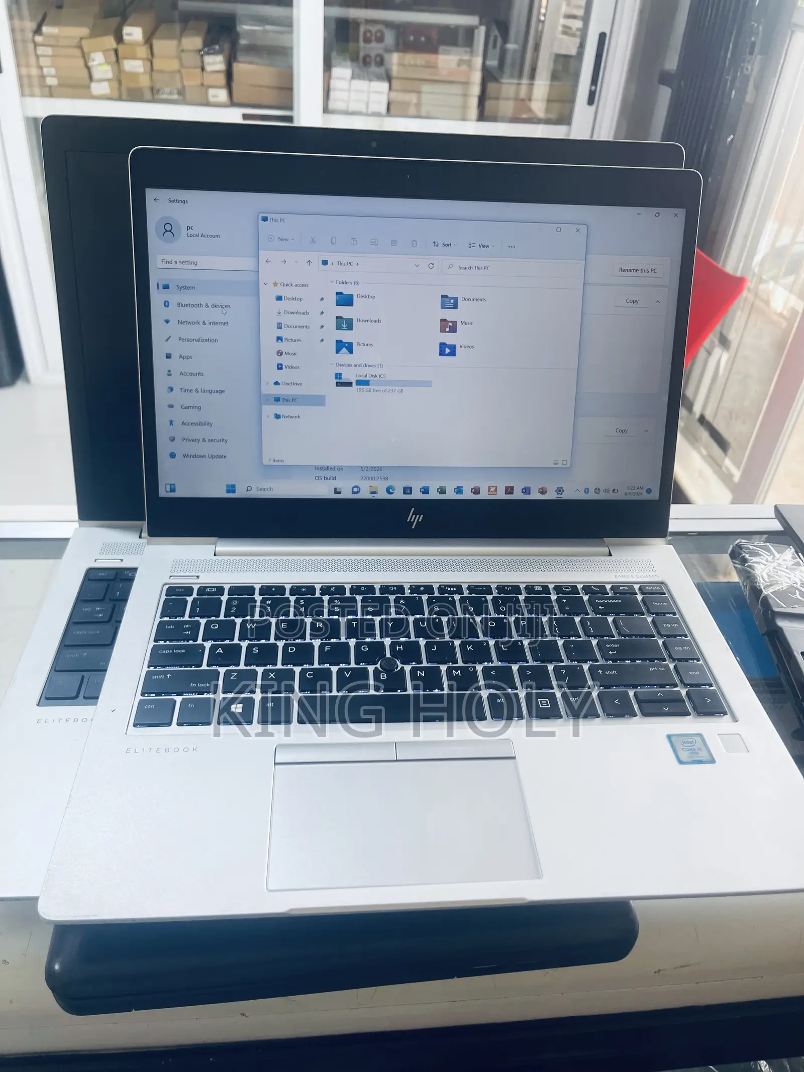 Laptop HP EliteBook 840 G5 8GB Intel Core i5 SSD 256GB