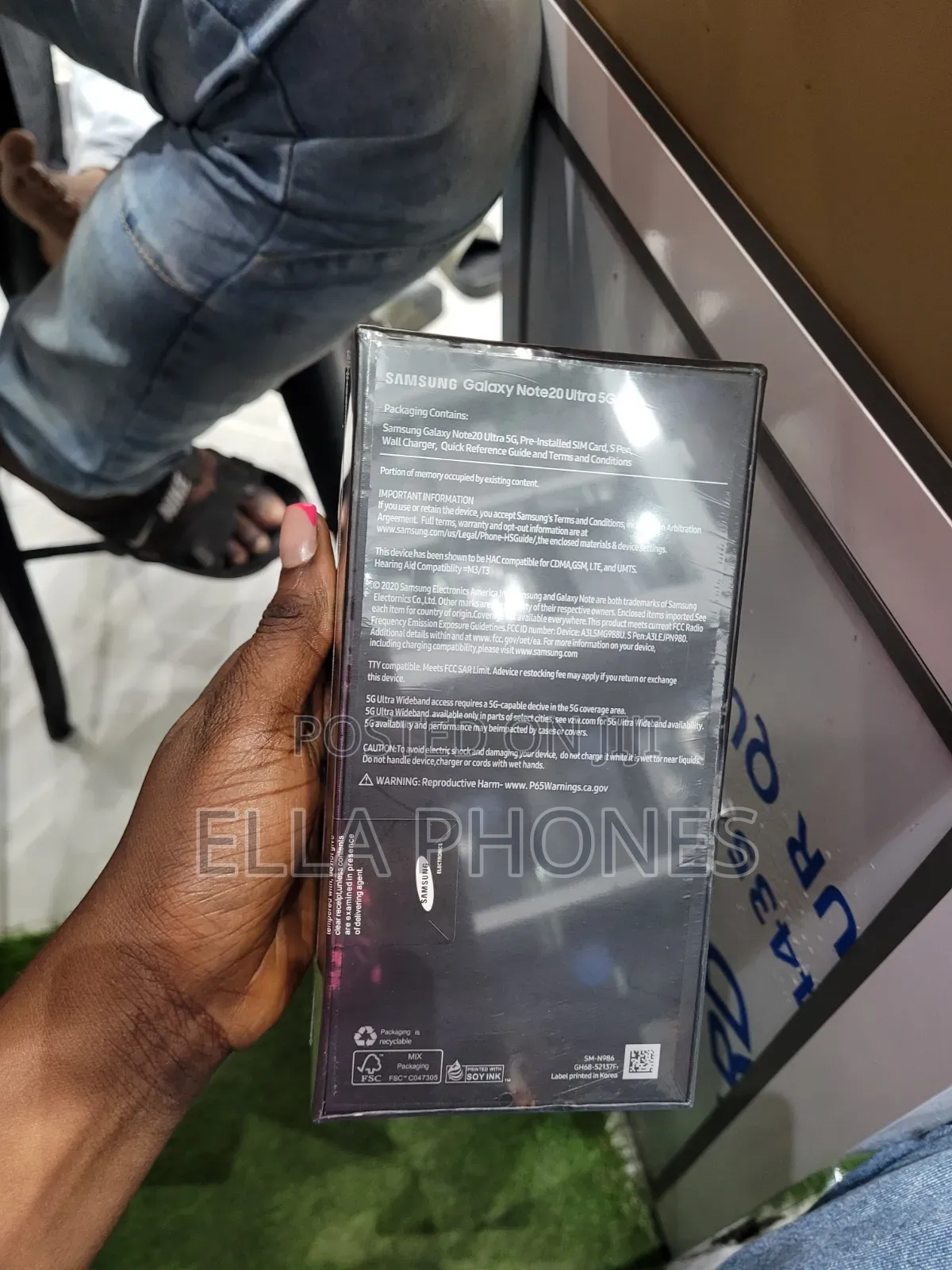 New Samsung Galaxy Note 20 Ultra 256 GB Black