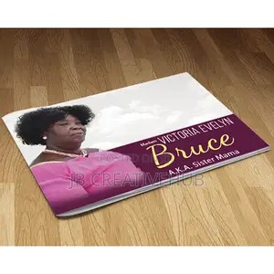 Professional Funeral Brochure Design Printing