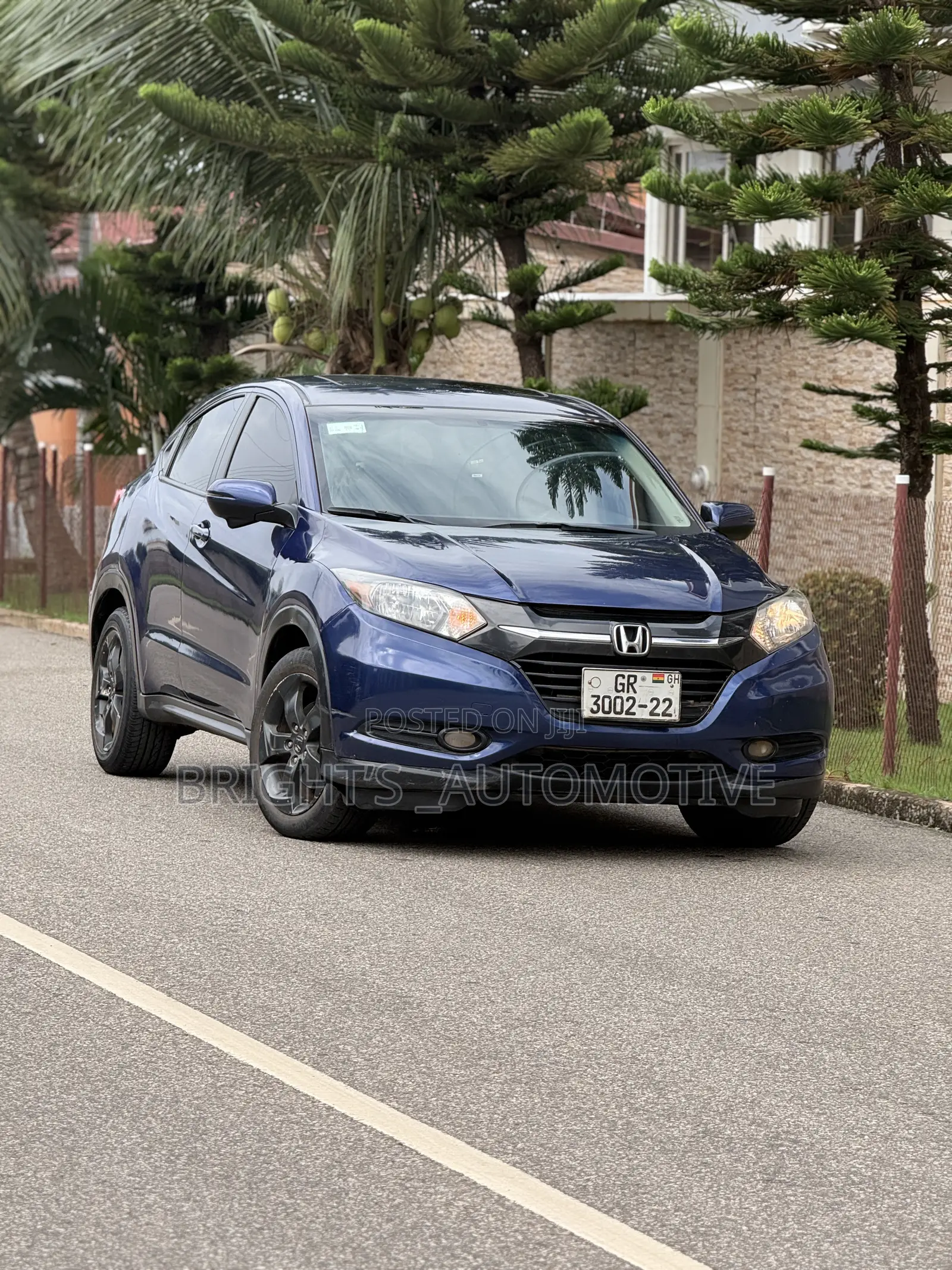 Honda HR-V EX AWD 2017 Blue