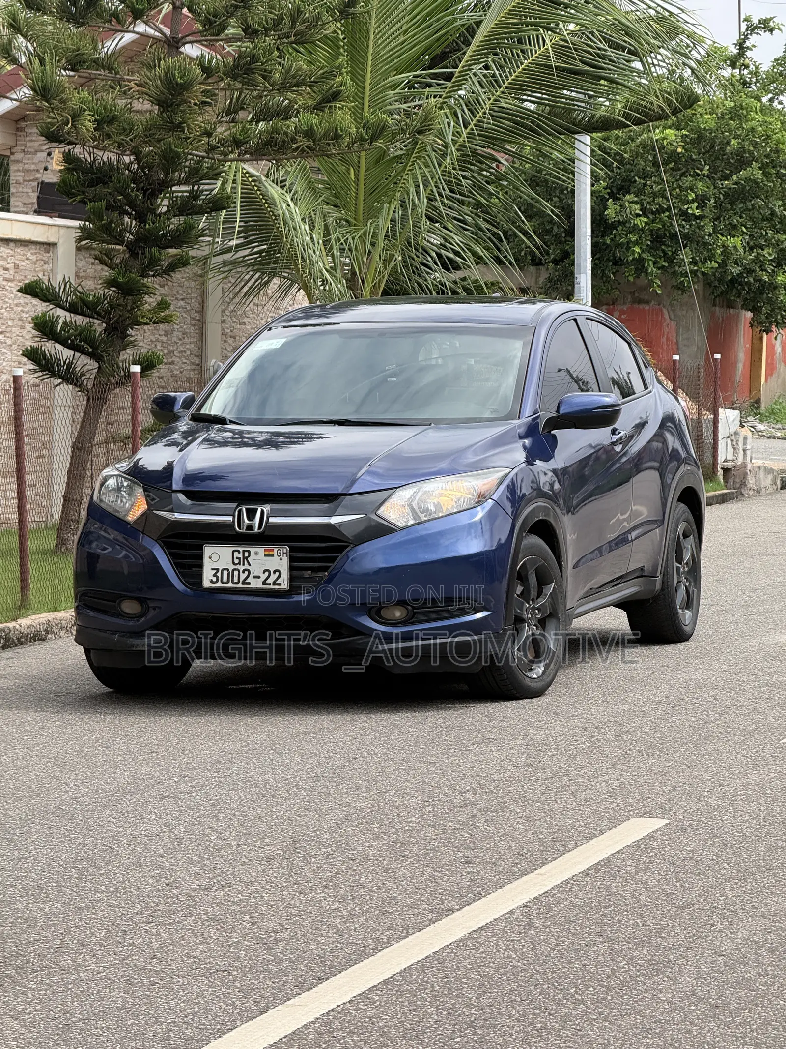 Honda HR-V EX AWD 2017 Blue