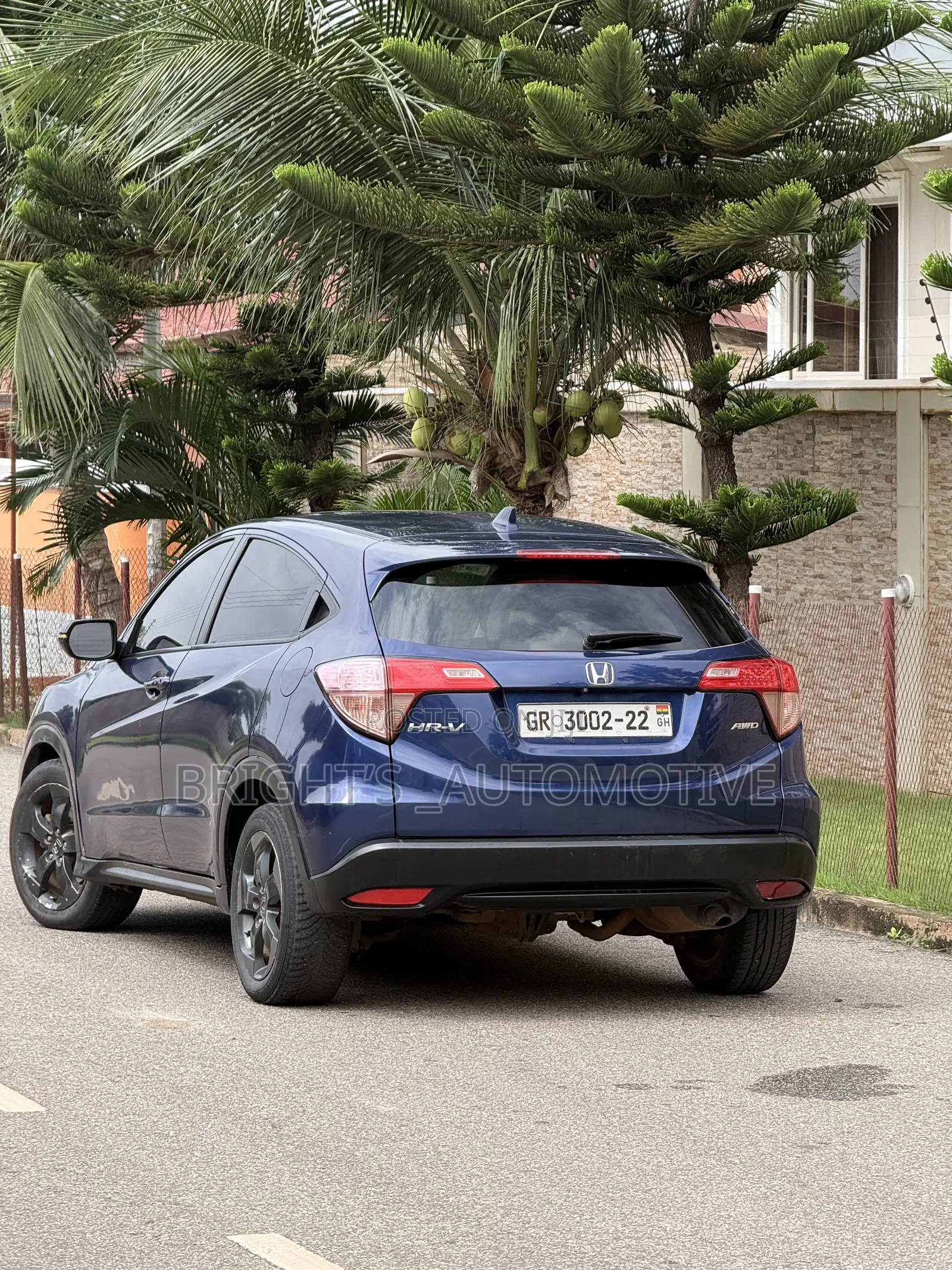 Honda HR-V EX AWD 2017 Blue