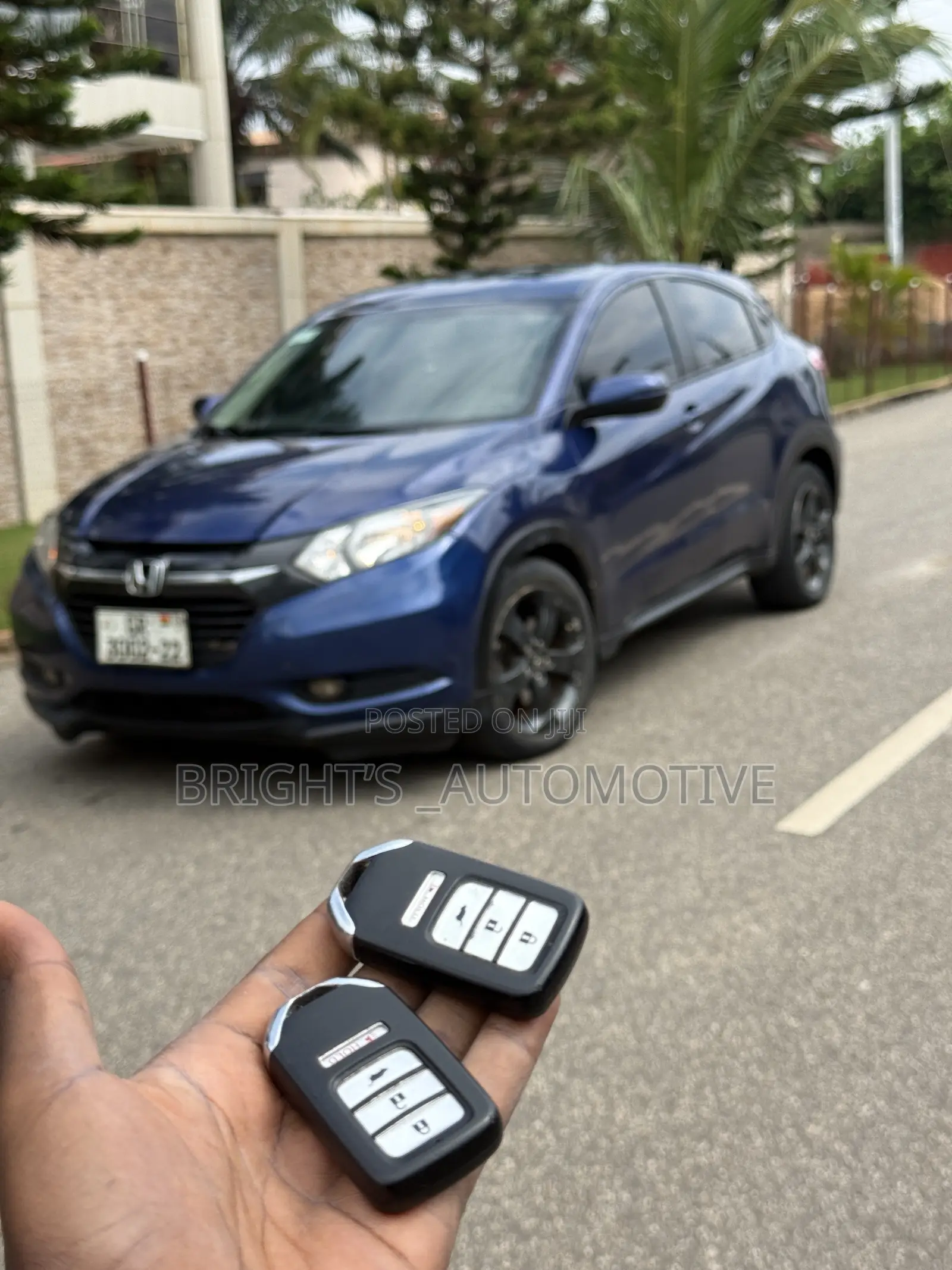 Honda HR-V EX AWD 2017 Blue