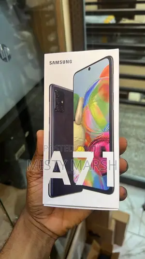 New Samsung Galaxy A71 128 GB Black