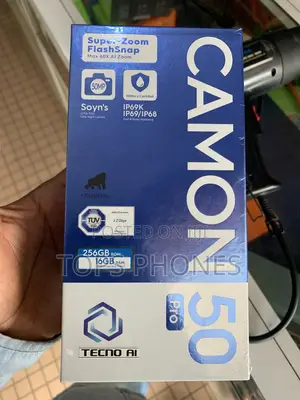 New Tecno Camon 50 Pro 256 GB Black