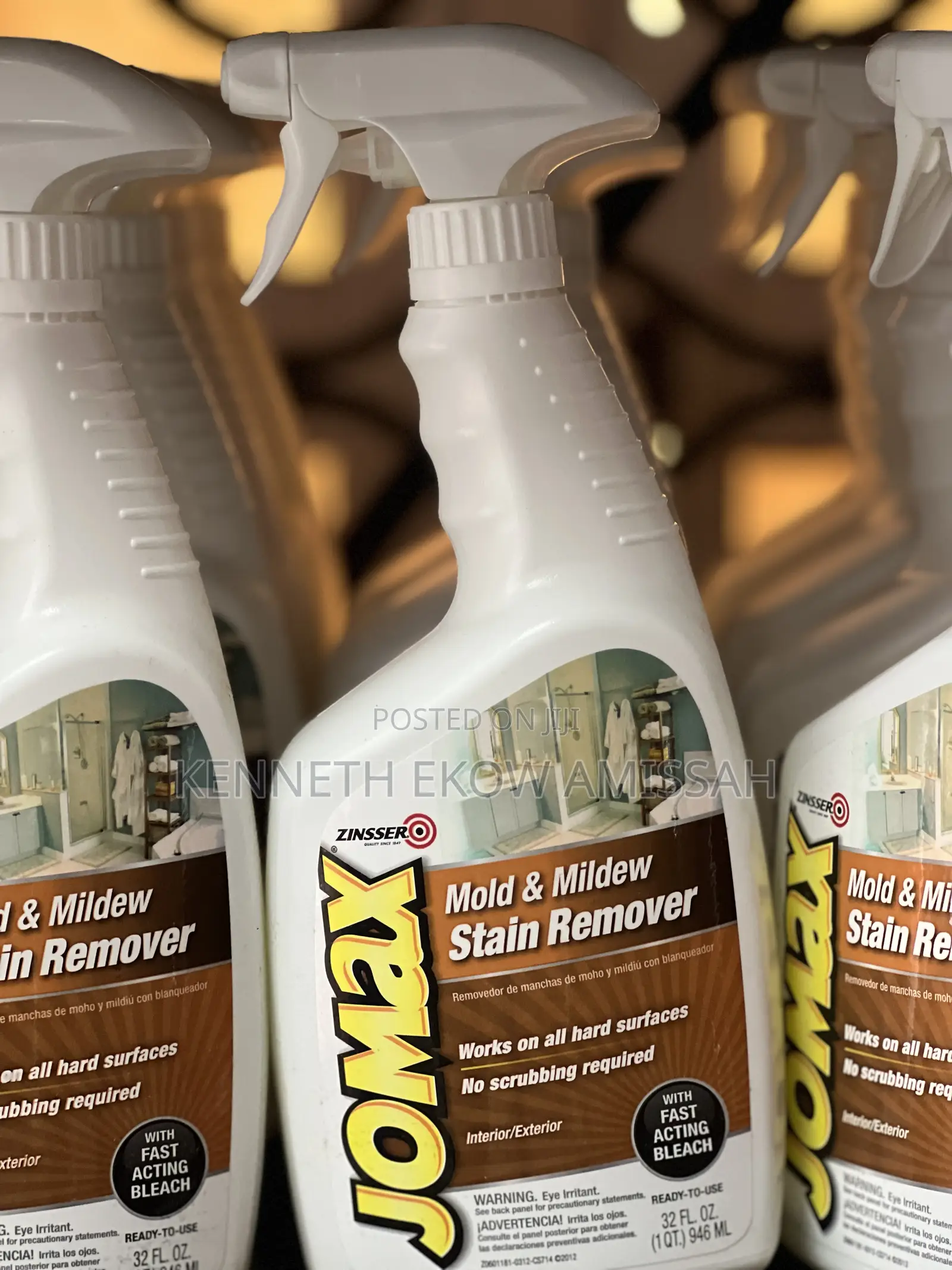 Mold and Mildew Stain Remover