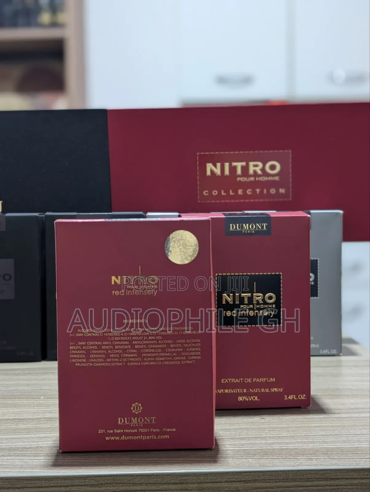 Dumont Nitro Red Intensely Extrait De Parfum