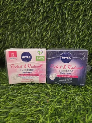 Nivea Perfect Radiant Day and Night Cream.