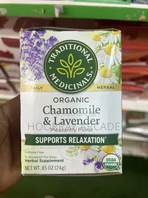 Organic Chamomile Lavender Tea, 24g Delivery Only