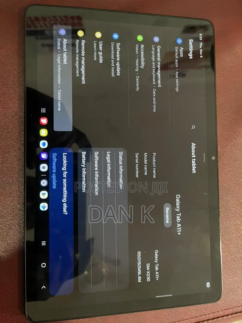 New Samsung Galaxy Tab A11+ 128 GB Gray