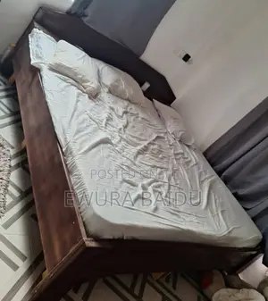 King Size Bed With Matress Negotiable