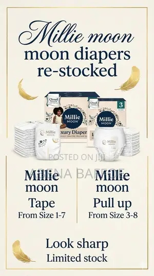 Millie Moon Luxury Diapers