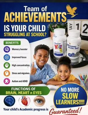 Natrual Product for Kids Brain / Memory Booster