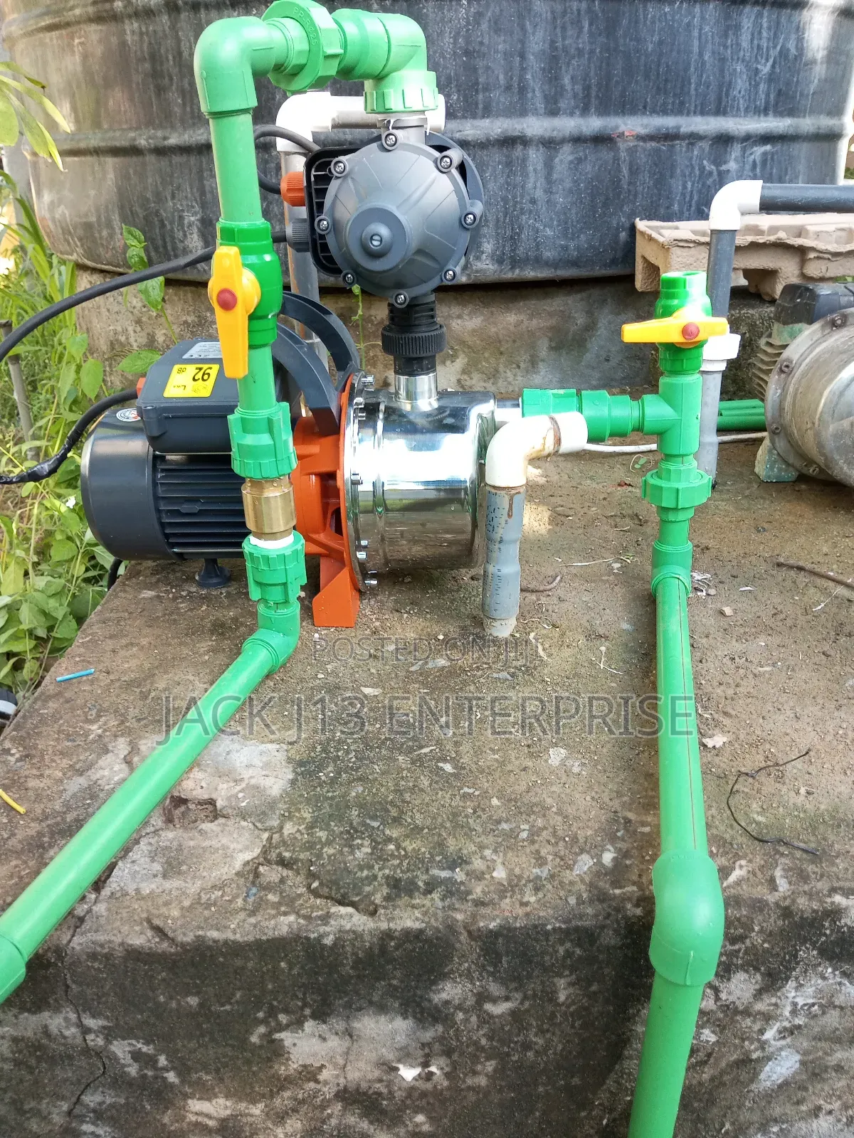 Installation of Sewage Pipes
