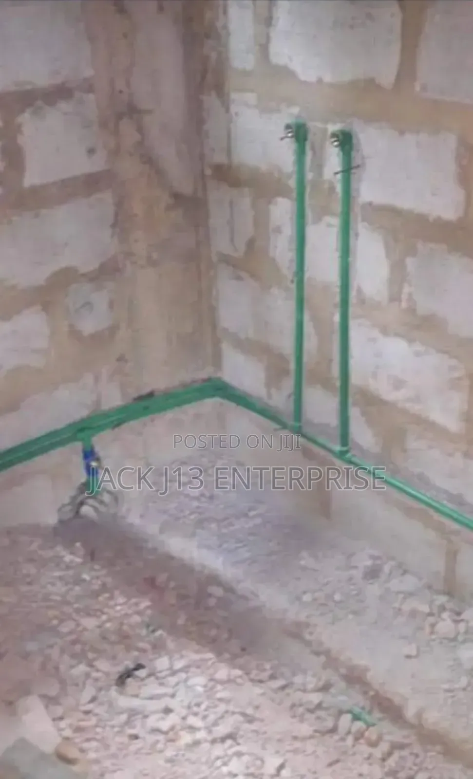 Installation of Sewage Pipes
