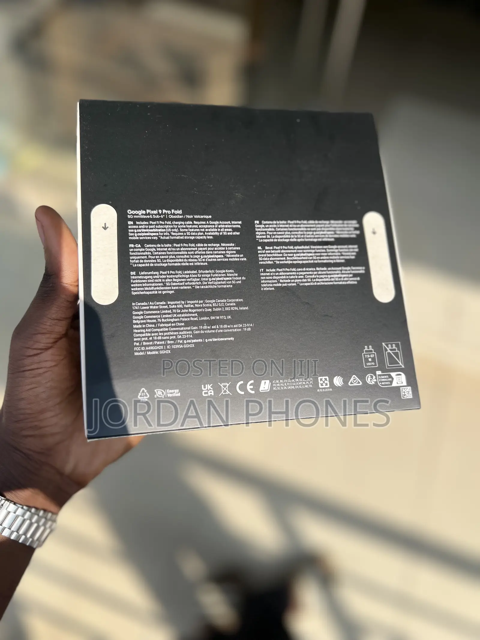 New Google Pixel 9 Pro Fold 256 GB Black