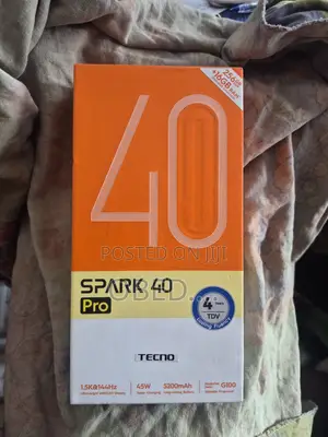 New Tecno Spark 40 Pro 256 GB Black
