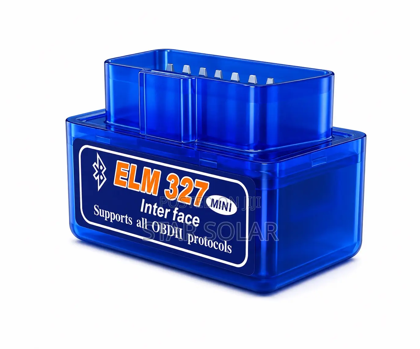 Obdii Car Auto Bluetooth Scanner Diagnostic Tool - Blue