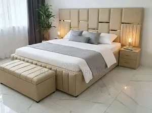 Queen and King Design Queen Size Bed Frame With Side Drawers and Ottom