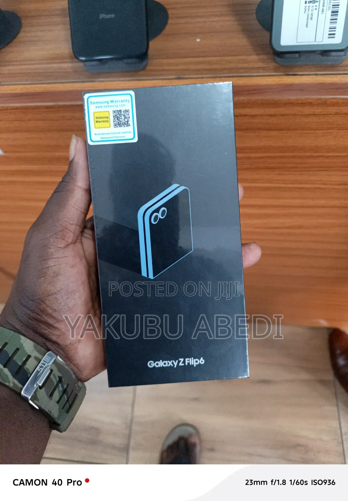 New Samsung Galaxy Z Flip6 256 GB Blue