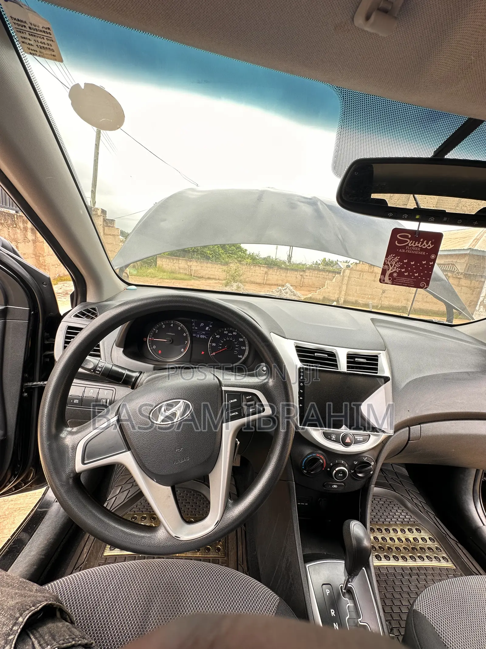 Hyundai Accent 2013 Black