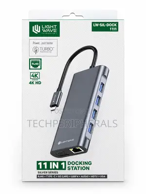 Lightwave Lw-Sil-Dock-11i1 – 11-in-1 Usb-C Docking Station