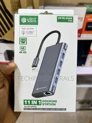 Lightwave Lw-Sil-Dock-11i1 – 11-in-1 Usb-C Docking Station