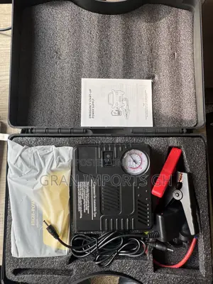 Car Jumpstart With Tire Inflator