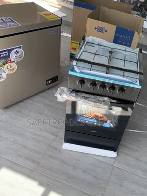 Ultra Good Midea 4 Gas Burner 60×60cm With Oven and Grill