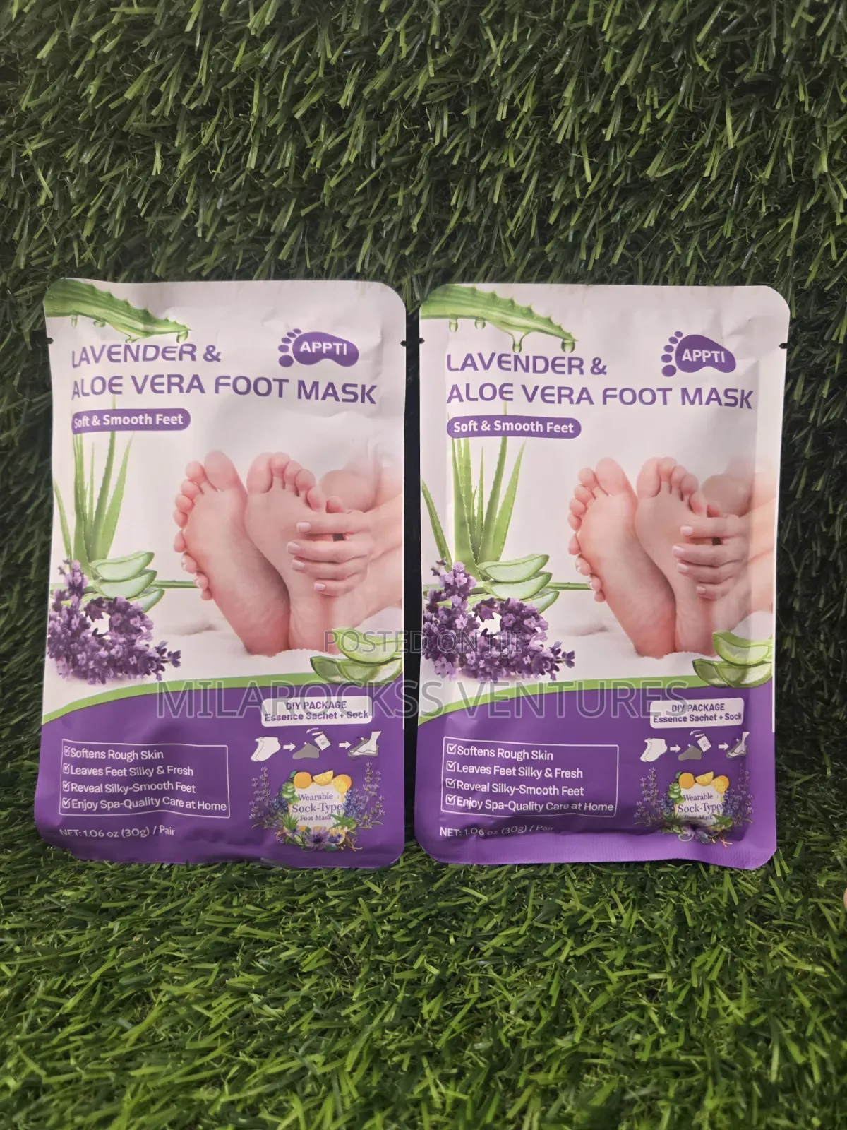 Appti Lavender Aloe Vera Foot Mask 30g