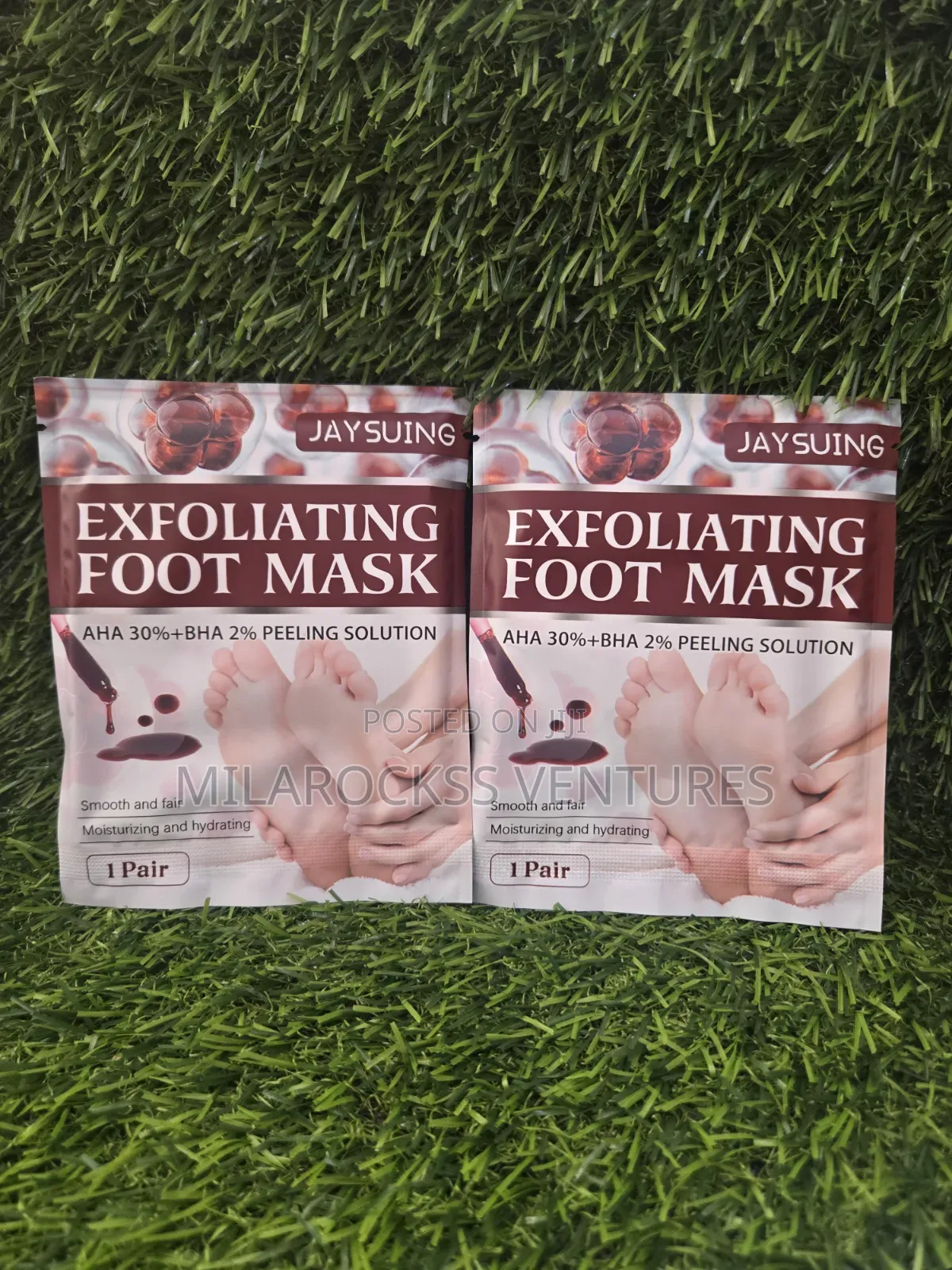 The Jaysuing Aha 30% Bha 2% Peeling Solution Foot Mask