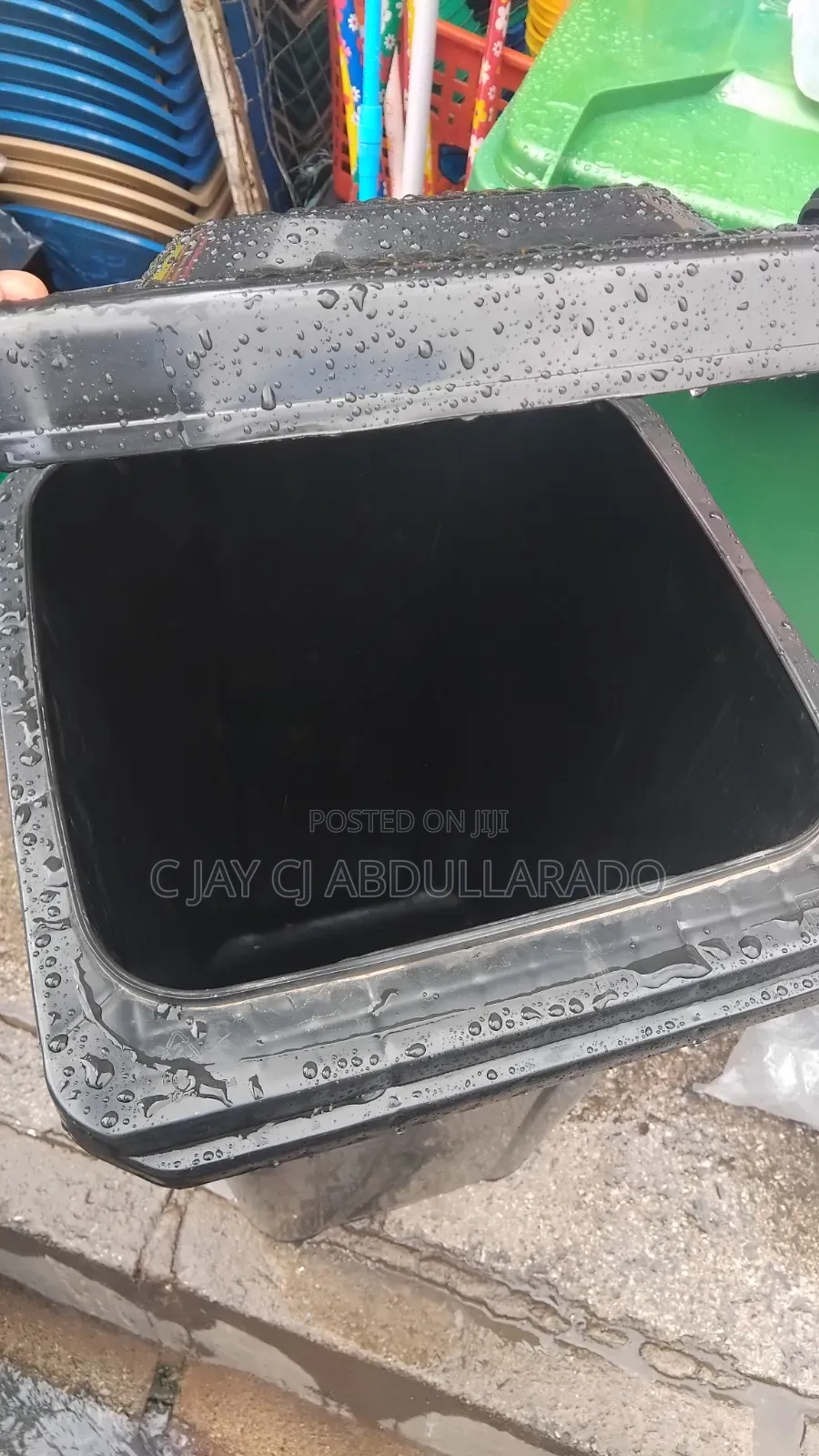 Big Trash Bin With 2 Tire