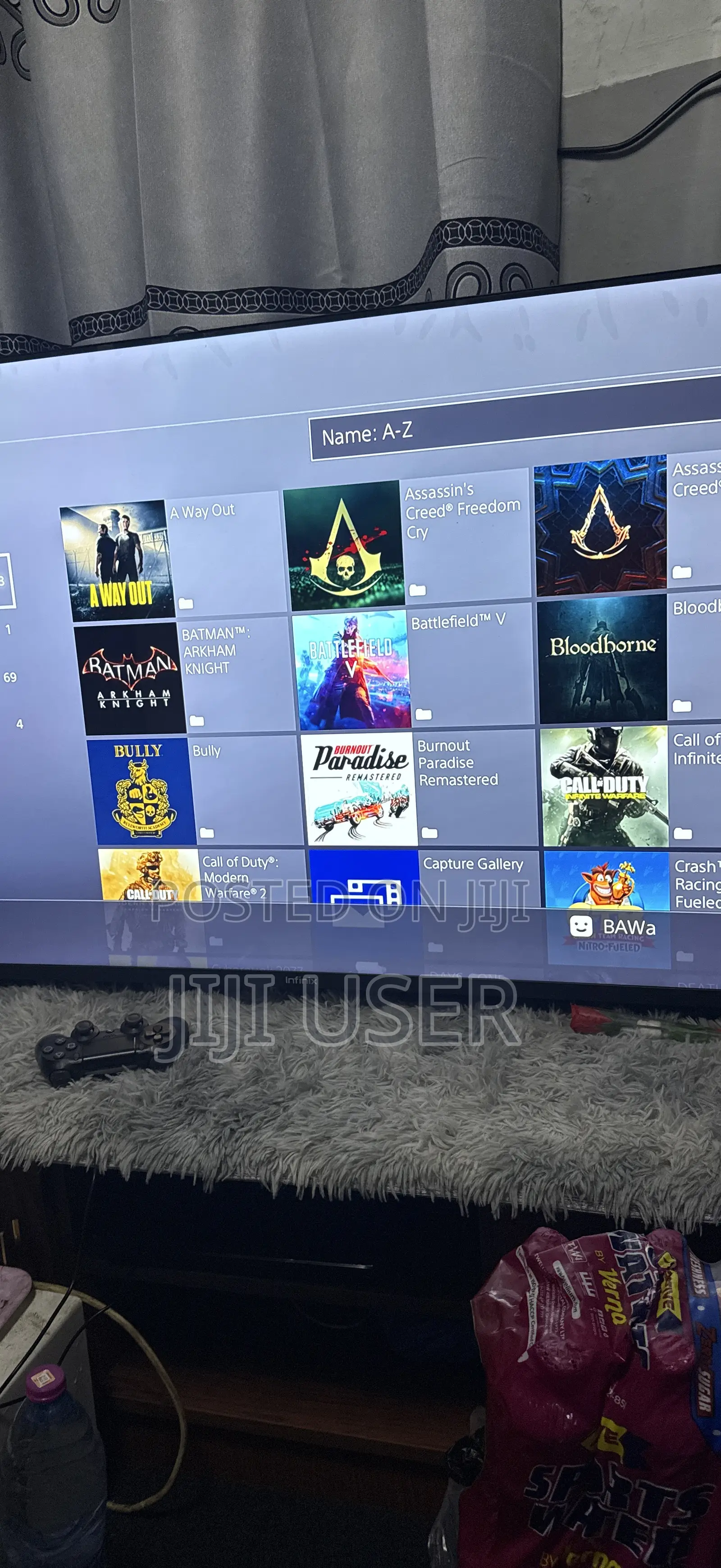 Ps4 Pro With Custom Themes, 70 Plus Games Gta5, Fc26 N Other Top Games