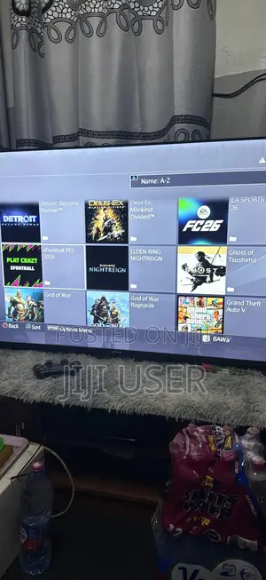 Ps4 Pro With Custom Themes, 70 Plus Games Gta5, Fc26 N Other Top Games