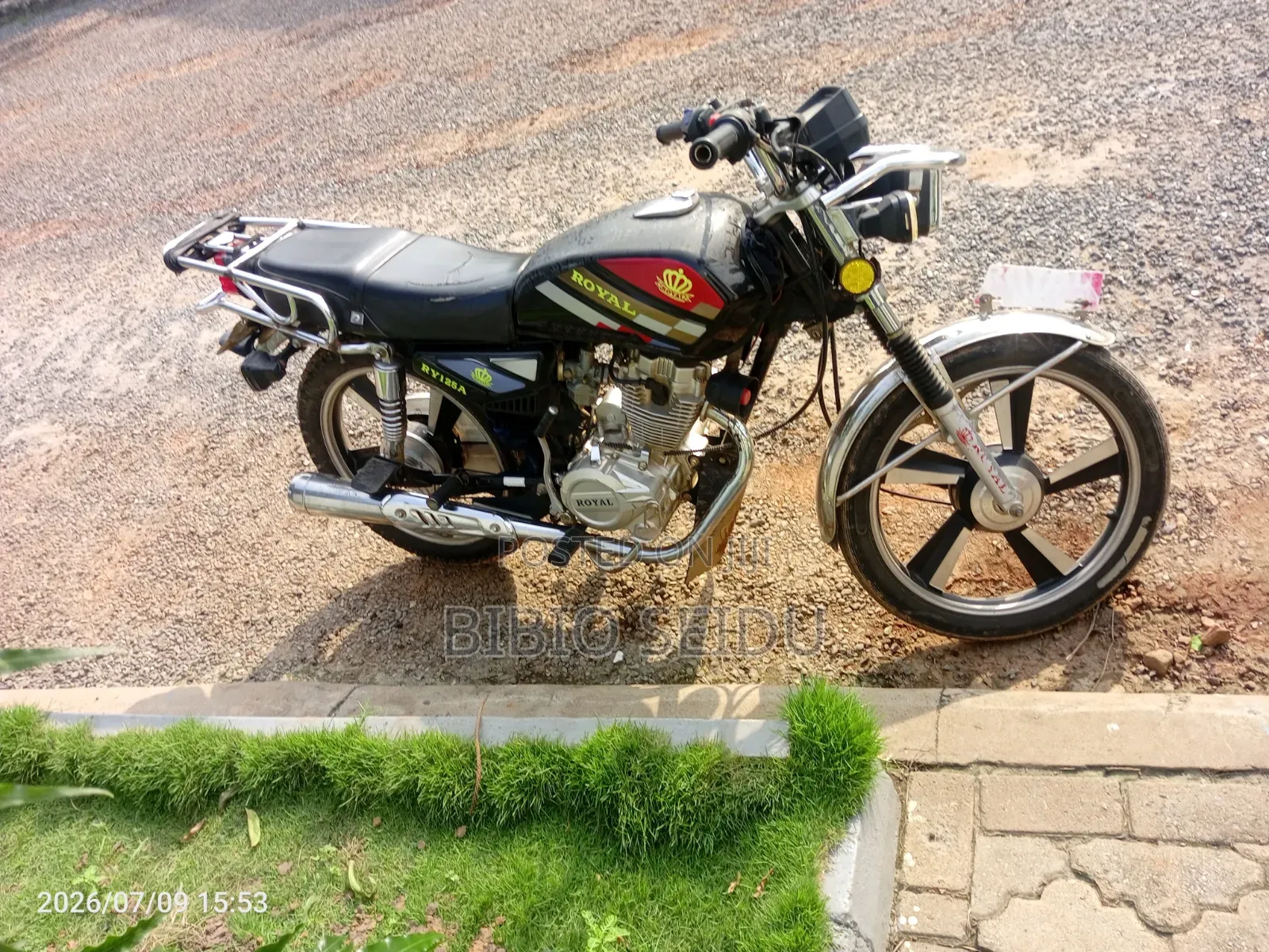 Royal Motorcycle 2025 Black