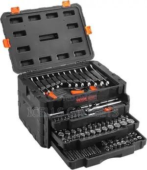 450 -piece Metric And Standard (Sae) Mechanics Tool Set With Hard Case