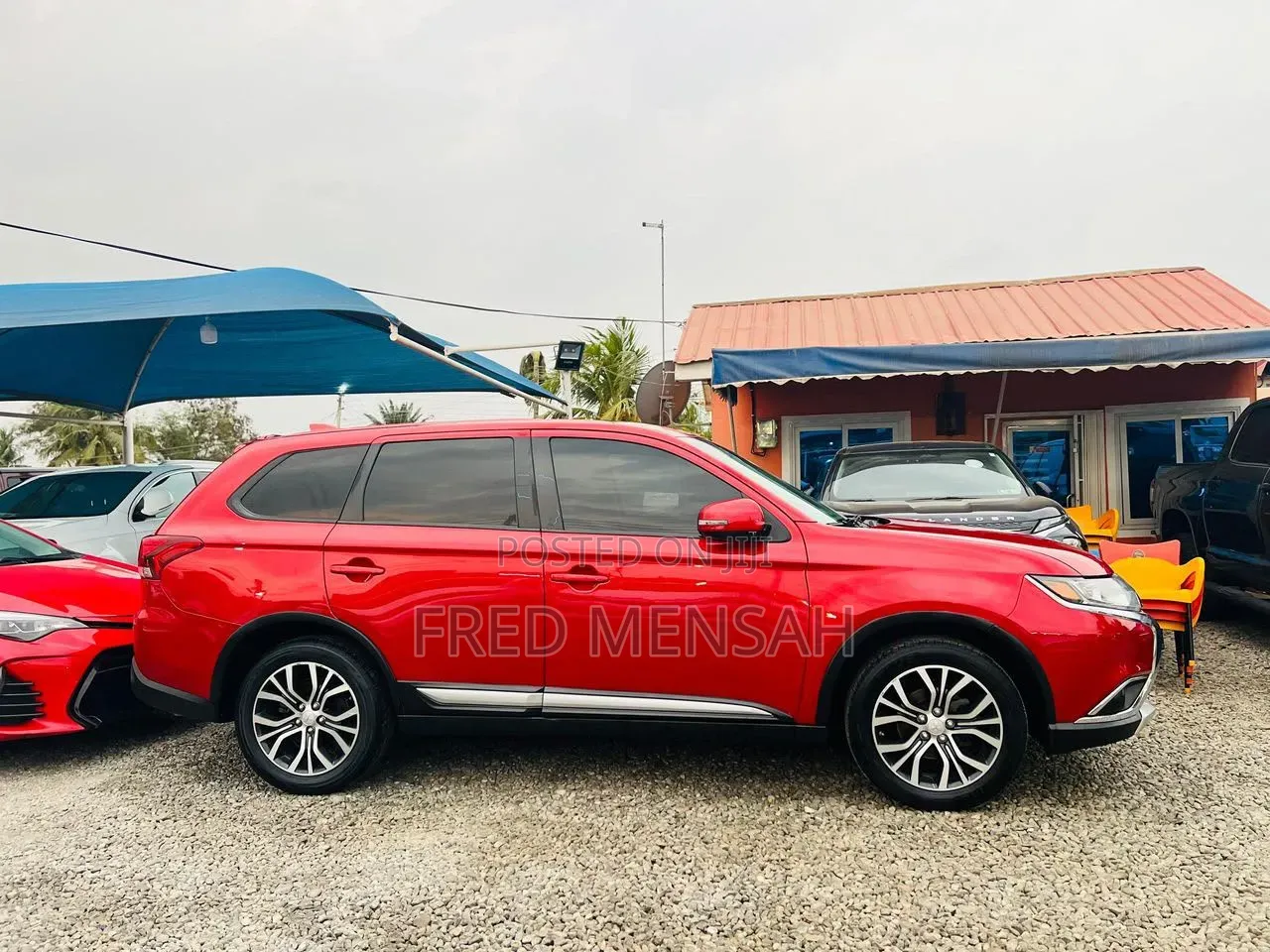 Mitsubishi Outlander 2018 Red