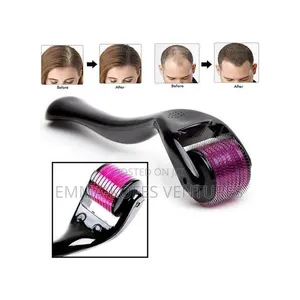 50 Pieces Derma Roller for Skin Care Treatment - Black/Purple