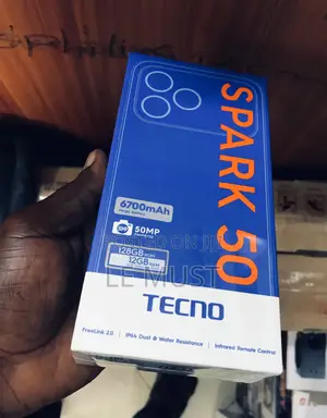 New Tecno Spark 50 128 GB Orange