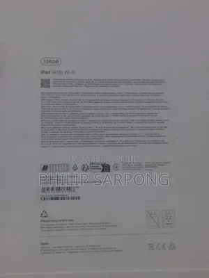 New Apple iPad Air 13 (2025) 128 GB Black