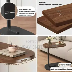 C-Shaped Coffee Table