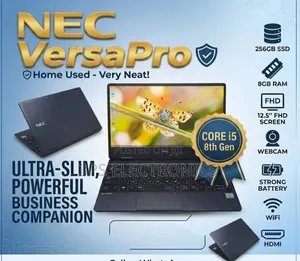Laptop NEC 8GB Intel Core i5 SSD 256GB