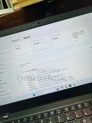 Laptop Lenovo ThinkPad T480s 8GB Intel Core i5 SSD 256GB
