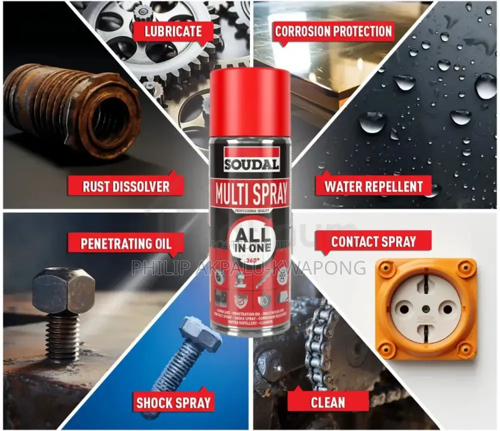 Rust Remover Multi Spray Lubricant