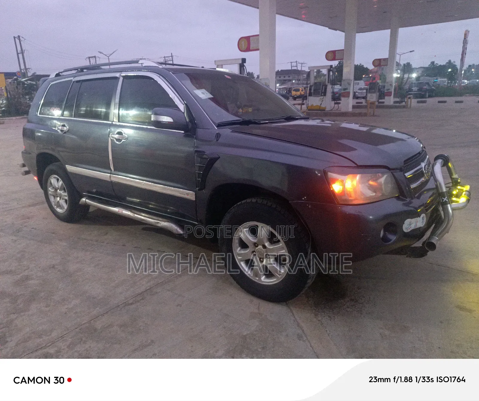 Toyota Highlander 4x4 2005 Black