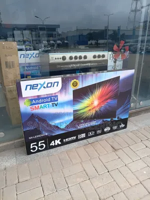Nexon 55" Smart Android Tv: High Definition, Zero Bezels
